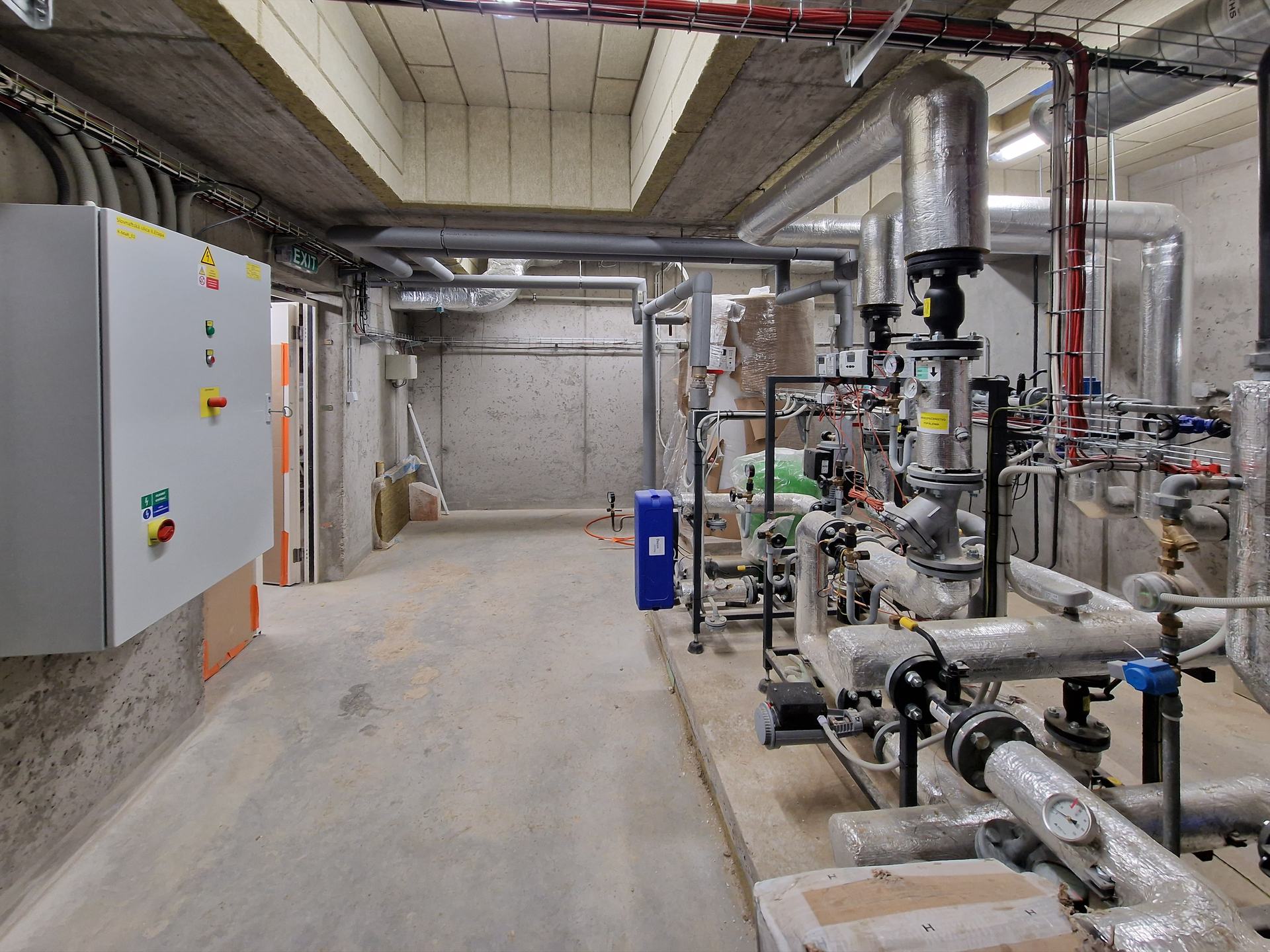 Rozvody tepla a technológia odovzdávacej stanice Nový Ružinov